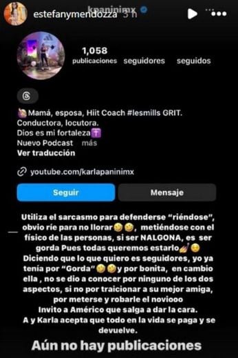 Infidelidad de Américo Garza a Karla Panini