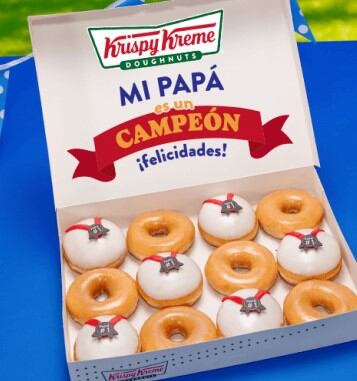 Donas Krispy Kreme para el Día del Padre