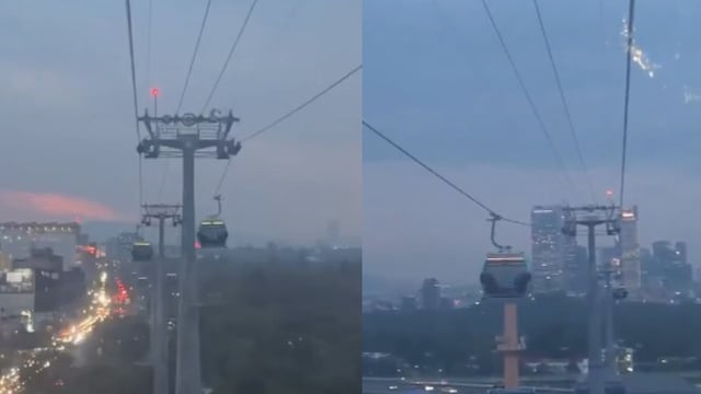 Pasajeros de la Línea 3 del Cablebús quedaron atrapados por falla en el servicio.