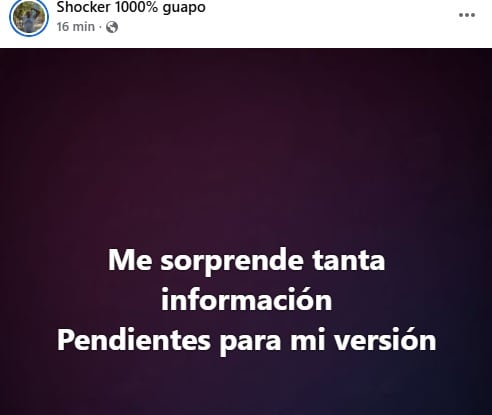 Shocker advierte que hablará sobre su accidente tras pelea con su esposa.