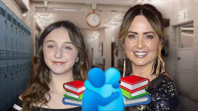 Andrea Legarreta defiende la decisión de su hija, Nina Rubín, de dejar la prepa
