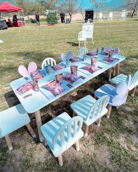 Fiesta de hija de Edwin Luna y Kimberly Flores
