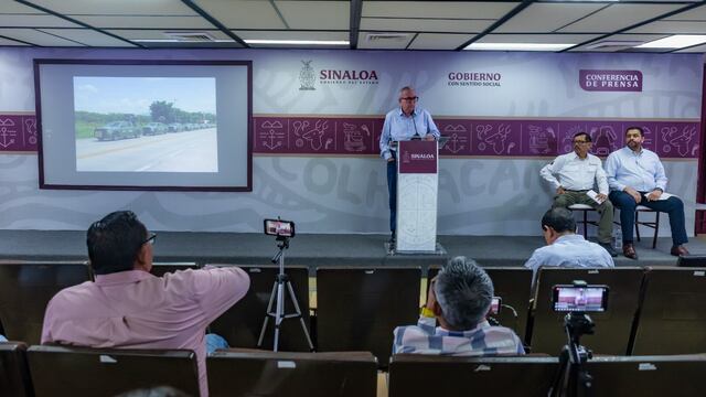 Rubén Rocha anuncia de elementos del Ejército Mexicano a Sinaloa