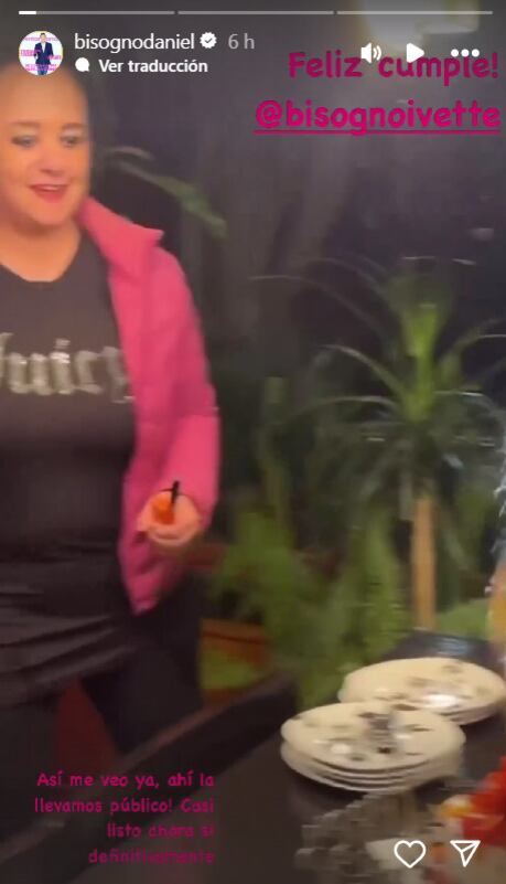 Daniel Bisogno reaparece en redes sociales