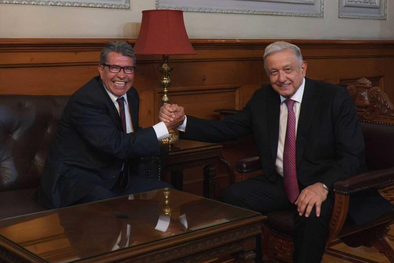 Andrés Manuel López Obrador y Ricardo Monreal