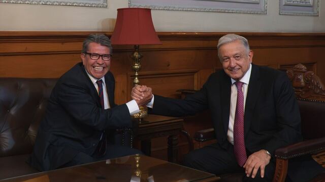 Andrés Manuel López Obrador y Ricardo Monreal