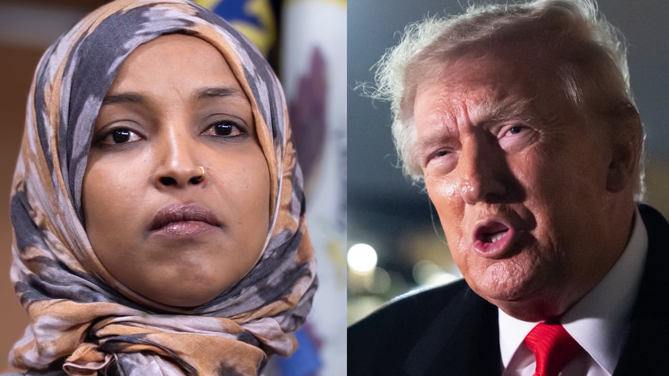 Ilhan Omar acusa a Trump de intimidación política tras registro de su vivienda