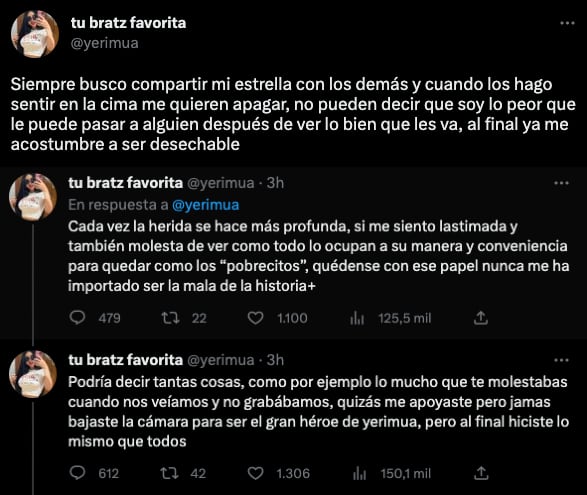 Yeri Mua está harta de que la usen por su fama