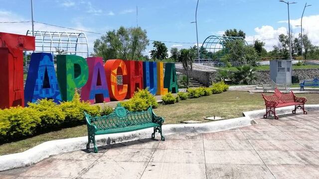 Parque público en Tapachula, Chiapas.