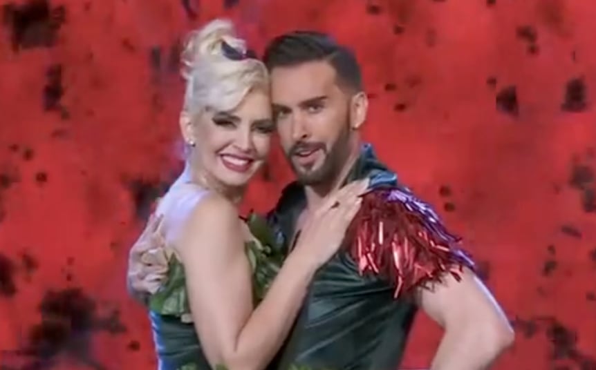 Isabel Madow y Roberto Carlo