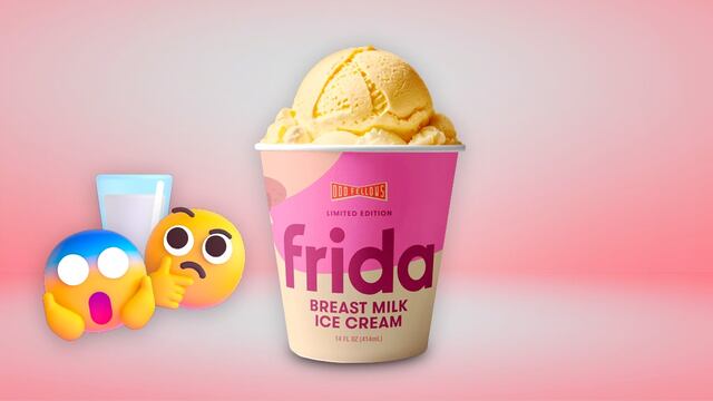 Helado de leche materna "Frida"