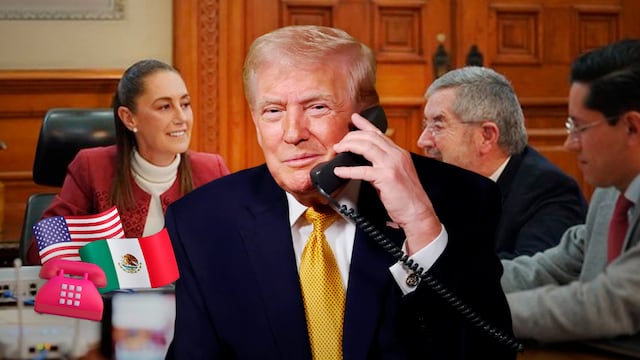 Claudia Sheinbaum habla con Trump sobre soberanía nacional