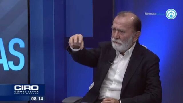 Epigmenio Ibarra y Ciro Gómez Leyva discuten
