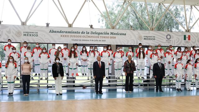 AMLO promete estímulos económicos para delegación mexicana de Tokio 2020