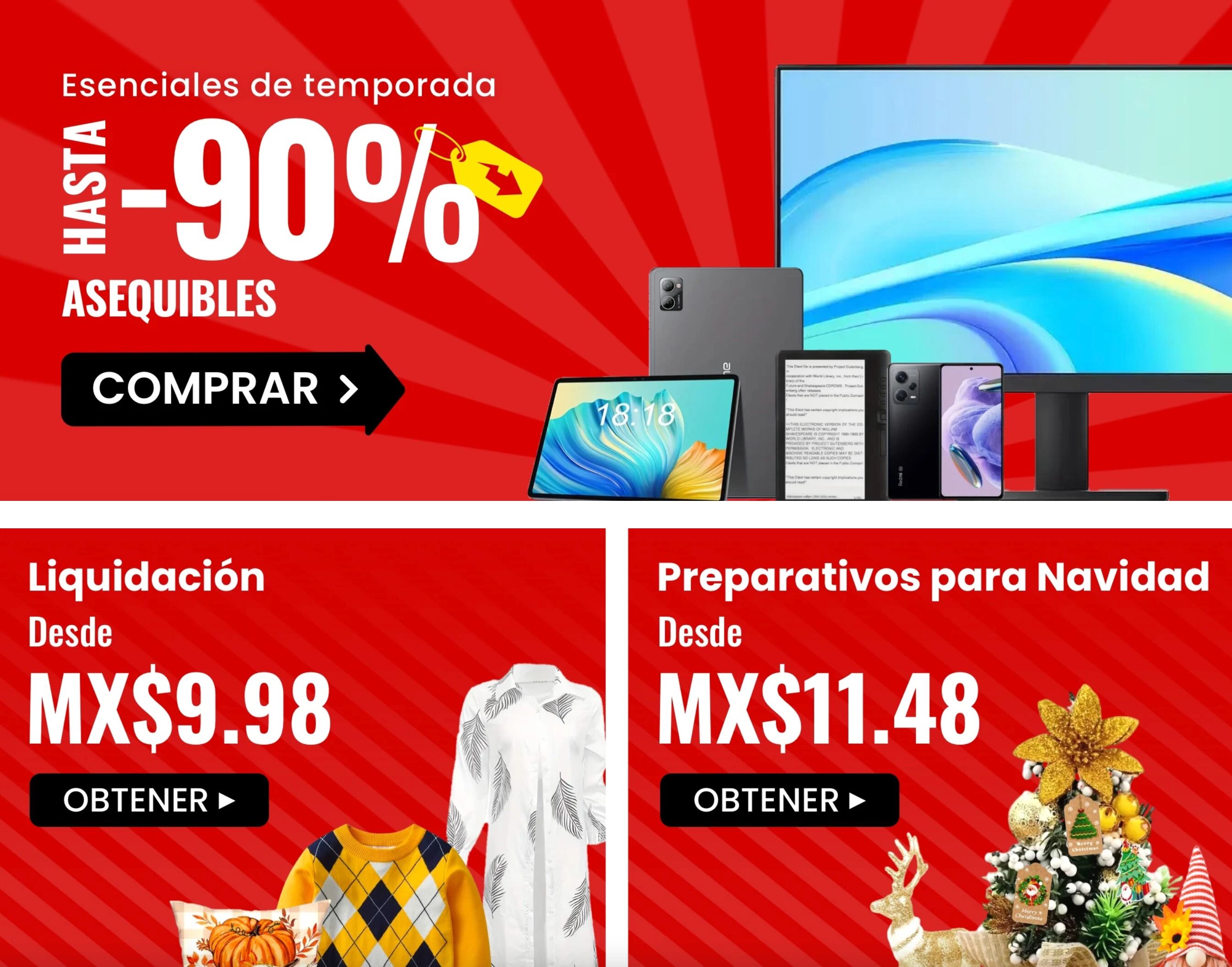 Ofertas Noviembre de Locos de Temu