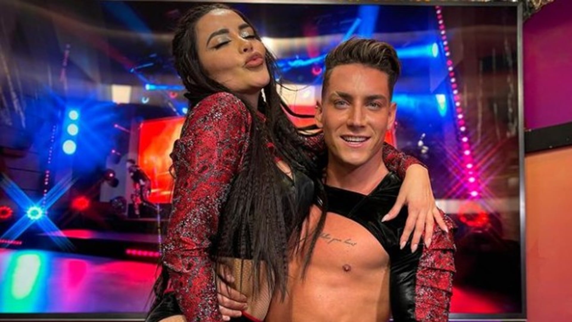 Dania Méndez y Agustín Fernández