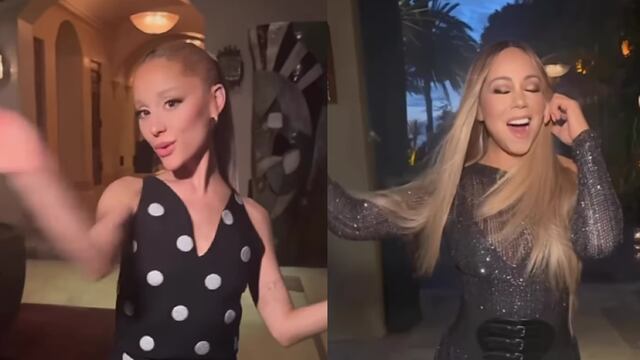 Ariana Grande y Mariah Carey