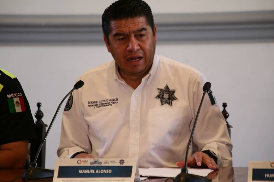 Manuel Alonso García, nuevo titular de la Secretaría de Seguridad Pública en Aguascalientes.