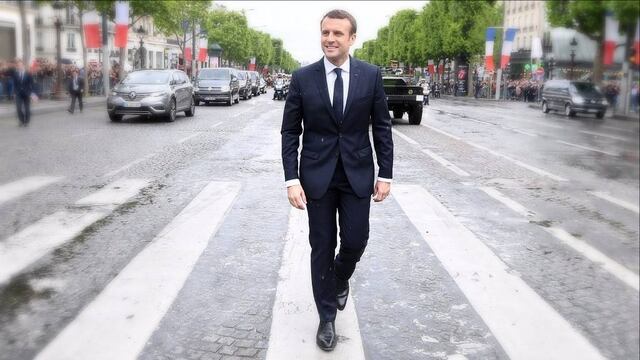 Emmanuel Macron, presidente electo de Francia