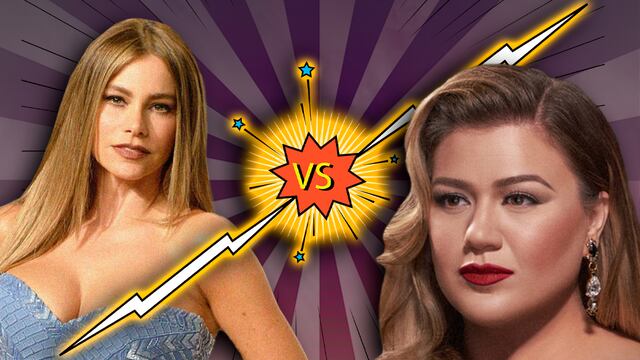 Sofía Vergara enfrenta en vivo a Kelly Clarkson