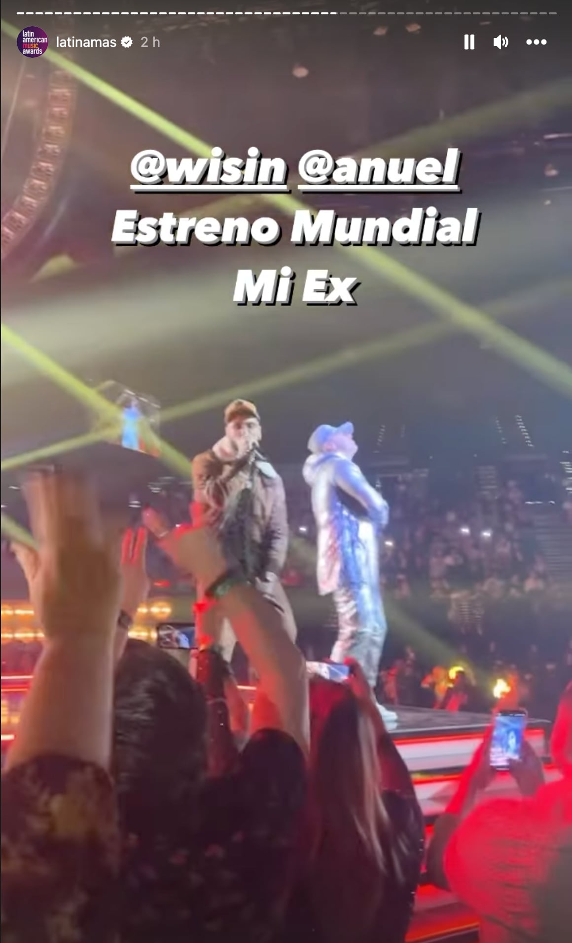 Anuel AA y Wisin estrenan su sencillo "Mi exxx"