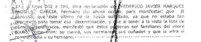 Hermano aclara que no estaba tan deprimido