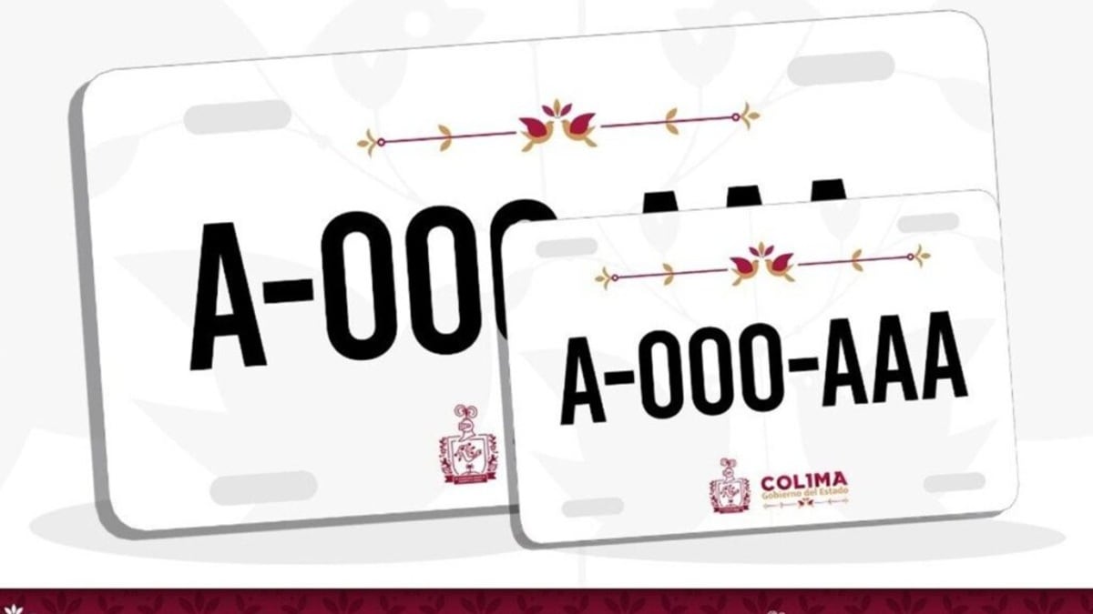 Diseños de placas en México
