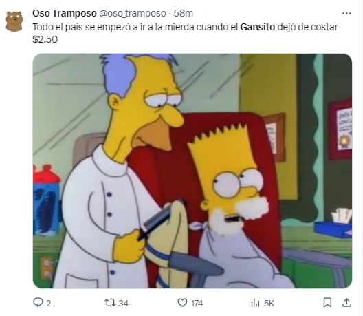 Memes por el precio del Gansito