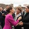 Delfina Gómez acompaña a Claudia Sheinbum en su informe de 100 días de gobierno