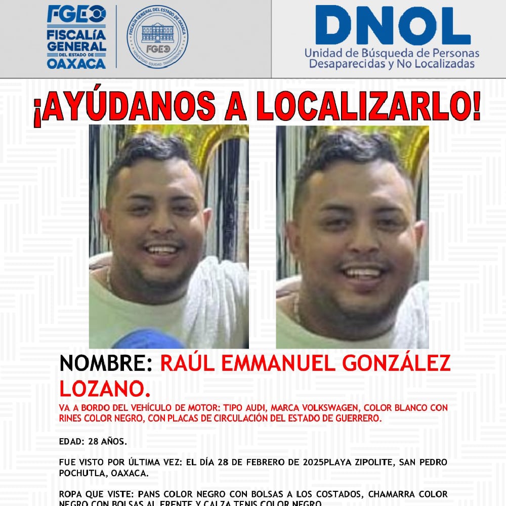 Jóvenes de Tlaxcala desaparecidos