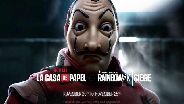 Evento de La Casa de Papel en Rainbow Six Siege