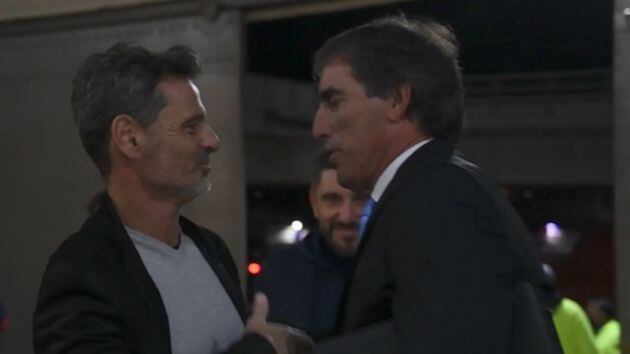 Diego Cocca y Guillermo Almada protagonizaron un momento incómodo en la Jornada 8 del Clausura 2023.