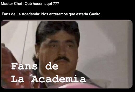 Meme de Arturo López Gavito en MasterChef Celebrity México.