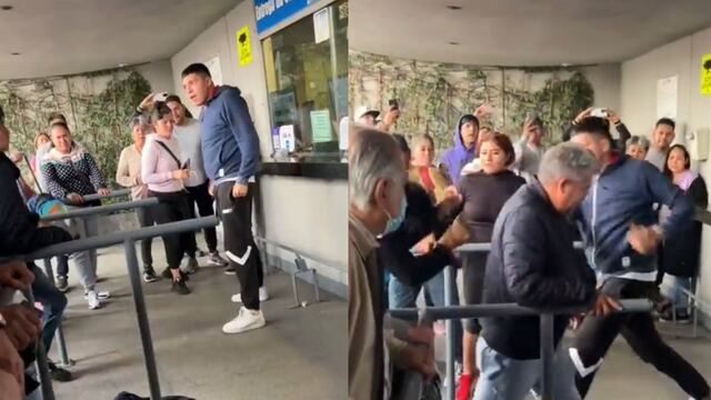 Pelea de revendedores de boletos de Luis Miguel