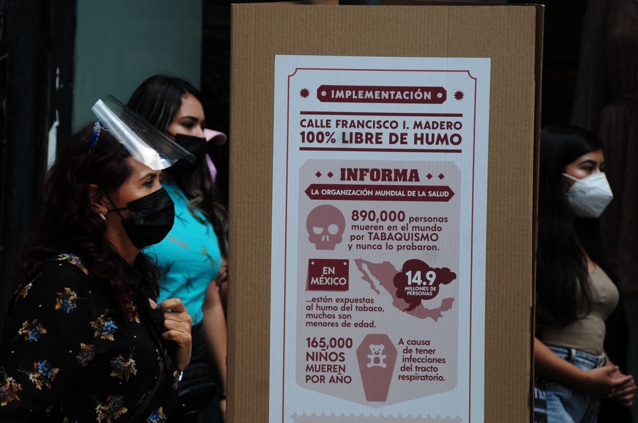 Sanciones por fumar en Madero