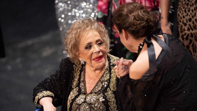 Silvia Pinal, la actriz conocida como 'La Diva del Cine'.
