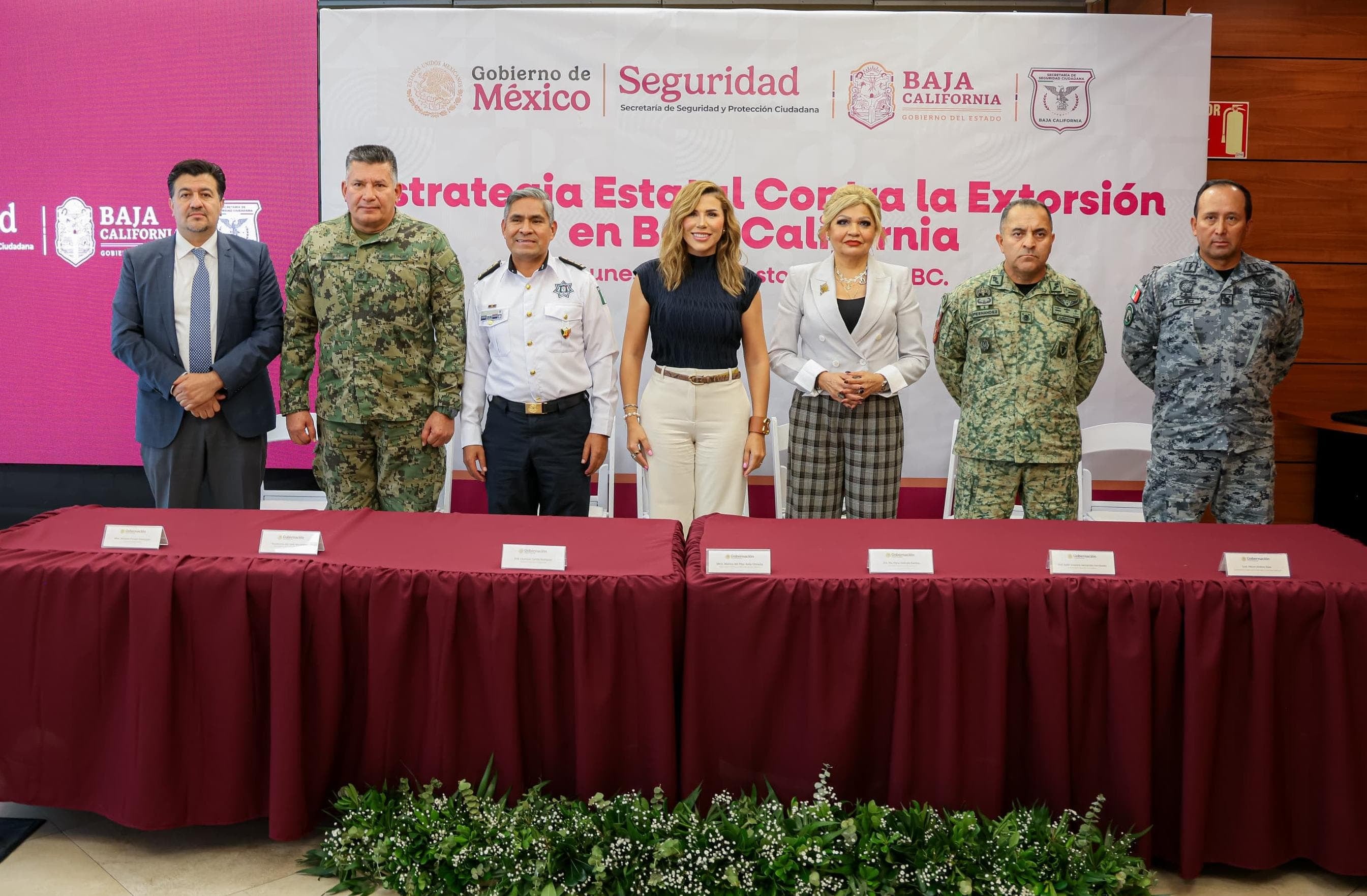 Marina del Pilar lanza estrategia contra la extorsión en Baja California