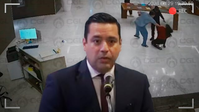 Video exhibe a empresario Octavio Cortés Jiménez en agresión a recepcionista
