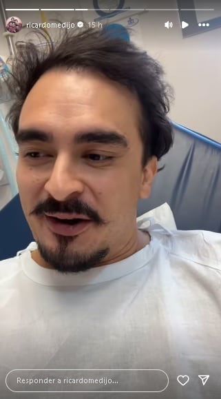 Ricardo Pérez habla de su operación de rodilla.