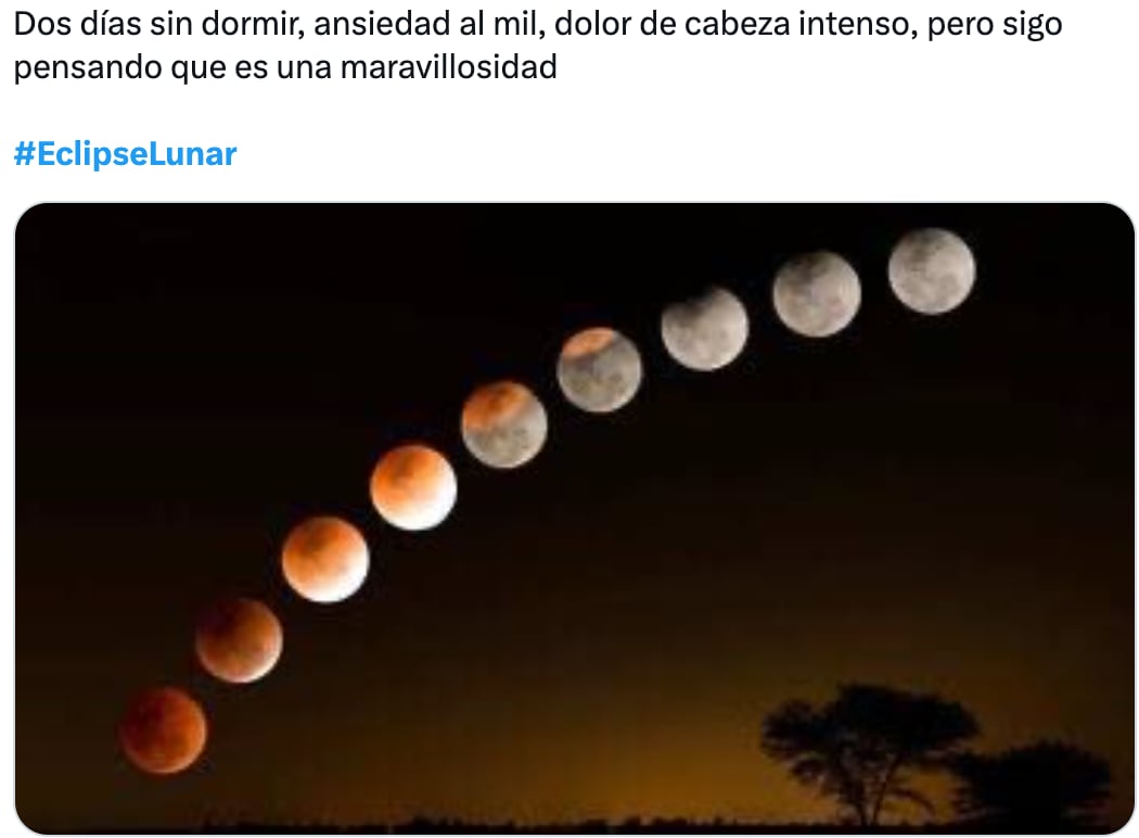 Las mejores fotos del eclipse lunar penumbral desde México