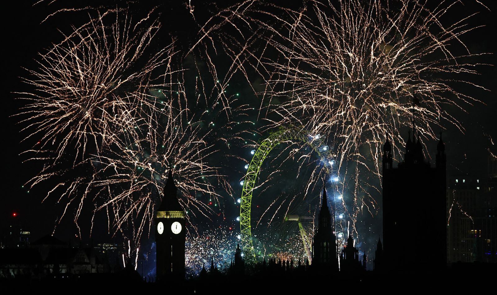 Año Nuevo 2024: Reino Unido ya se despidió del año 2023