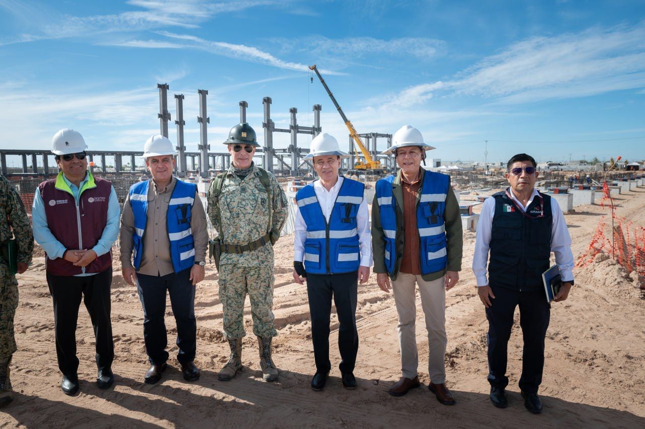 Avanza la construcción del Hospital General de Zona del IMSS en San Luis Río Colorado, Sonora
