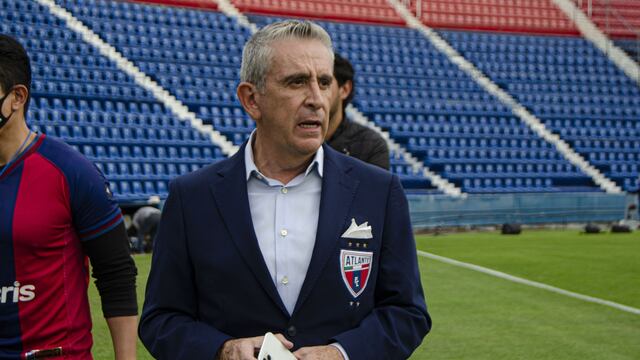 Emilio Escalante, presidente del Club Atlante