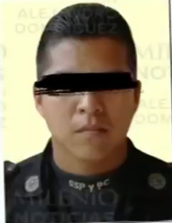 Francisco "N", uno de los policías implicados en el asesinato de Yanqui Kothan Gómez