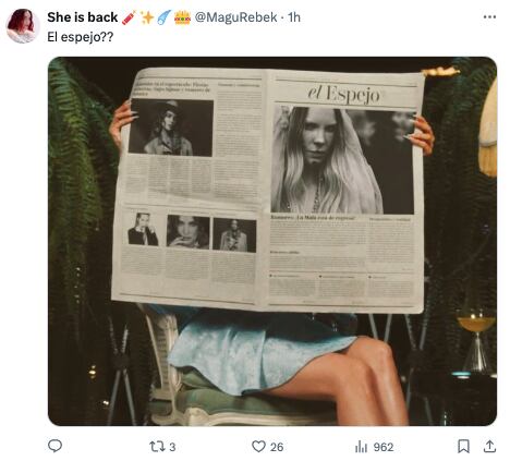 El espejo, tentativo nombre de la canción de Kenia Os y Belinda