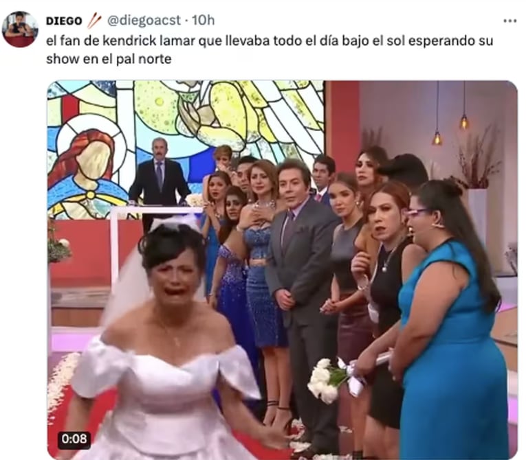 Meme de Kendrick Lamar cancelando en Tecate Pa’l Norte