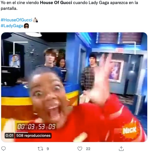 Memes sobre el estreno de 'House of Gucci', que celebran la actuación de Lady Gaga
