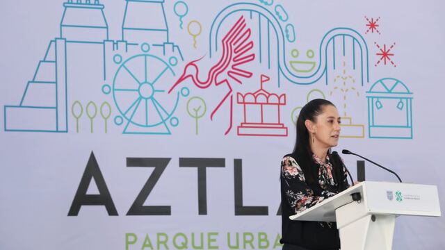 Parque Aztlán en la CDMX.
