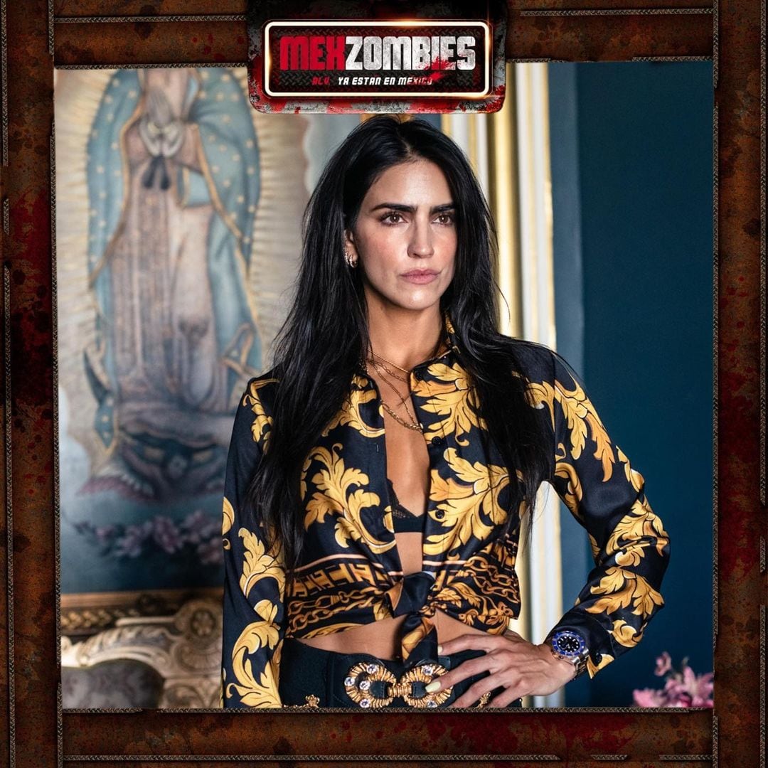 Bárbara de Regil como 'Jefe Vargas' en Mexzombies.