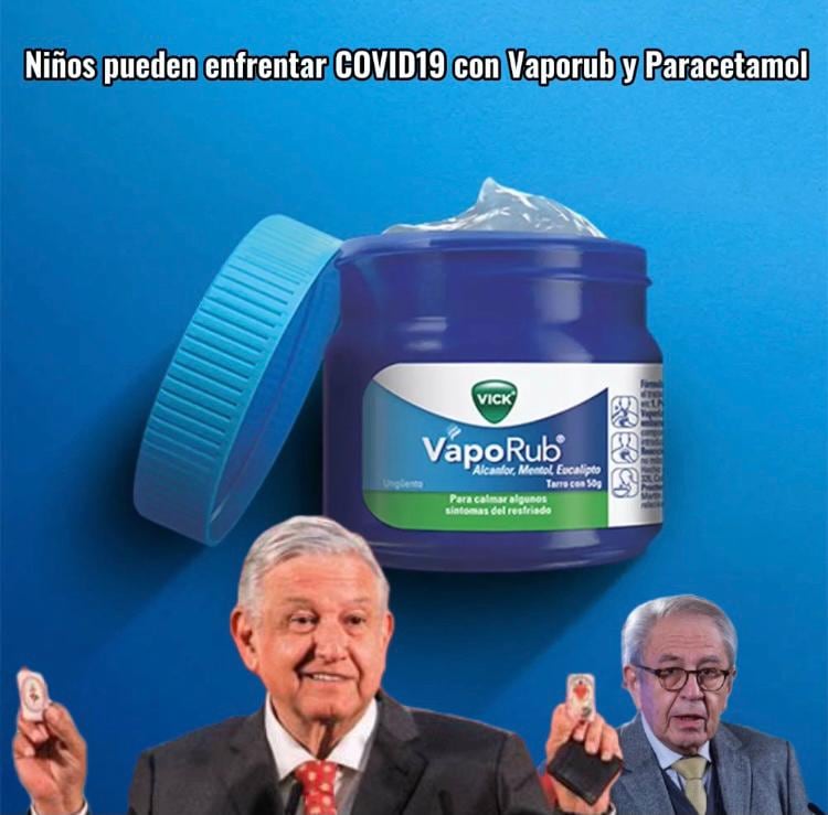 Memes sobre VapoRub por declaraciones de Jorge Alcocer